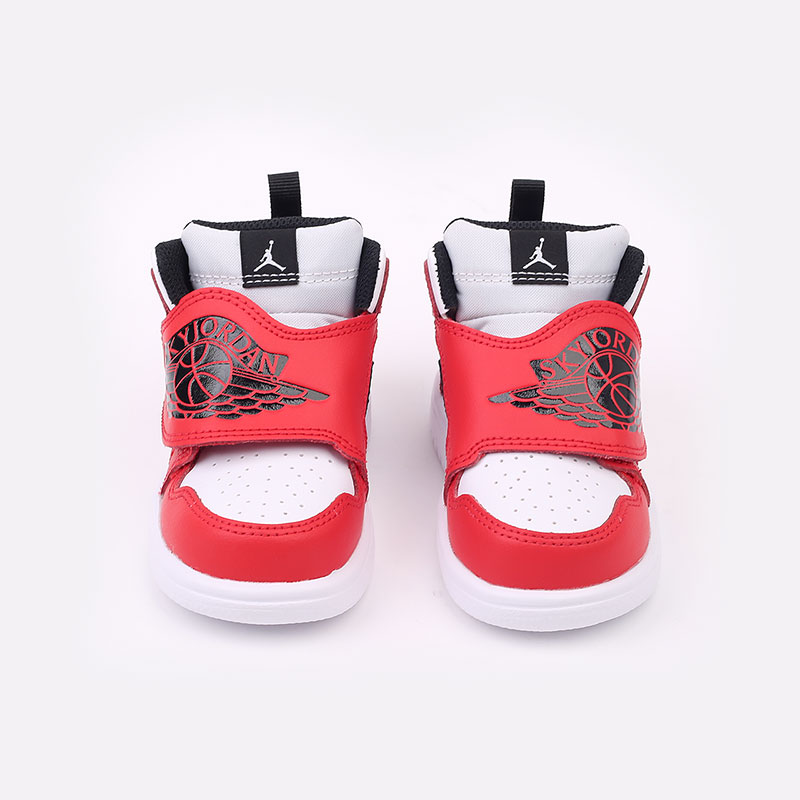 детские красные кроссовки Jordan Sky 1 TD BQ7196-106 - цена, описание, фото 3